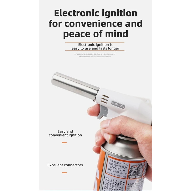 Butane Gas Torch With Auto Ignition 7