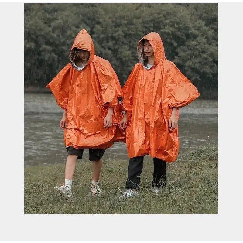 Emergency Waterproof Rain Poncho 6