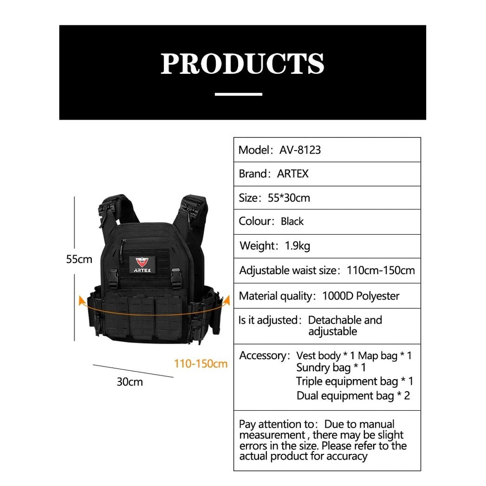 Ranger Green Tactical Plate Carrier Vest 6