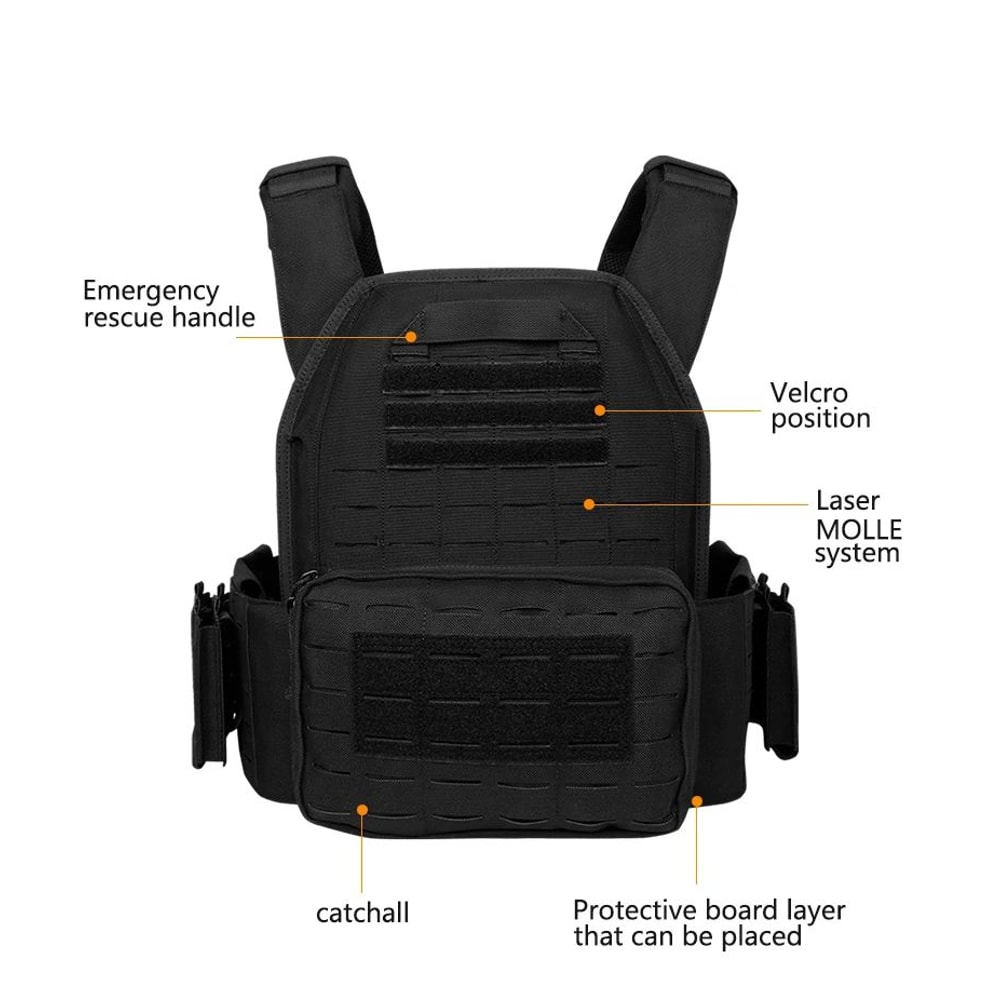 Ranger Green Tactical Plate Carrier Vest 12