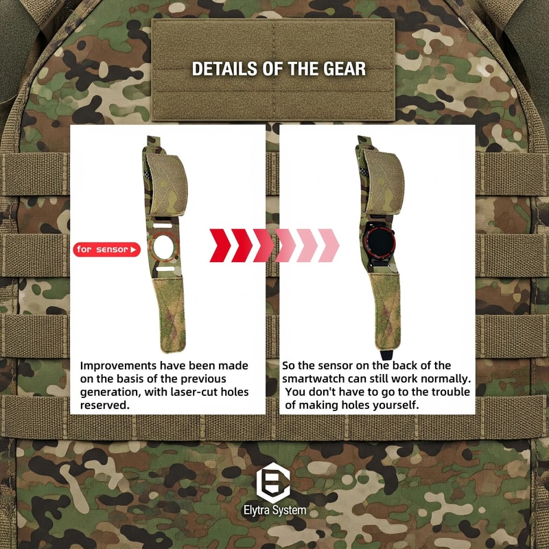 Tactical Nylon Smartwatch Watch Band 2