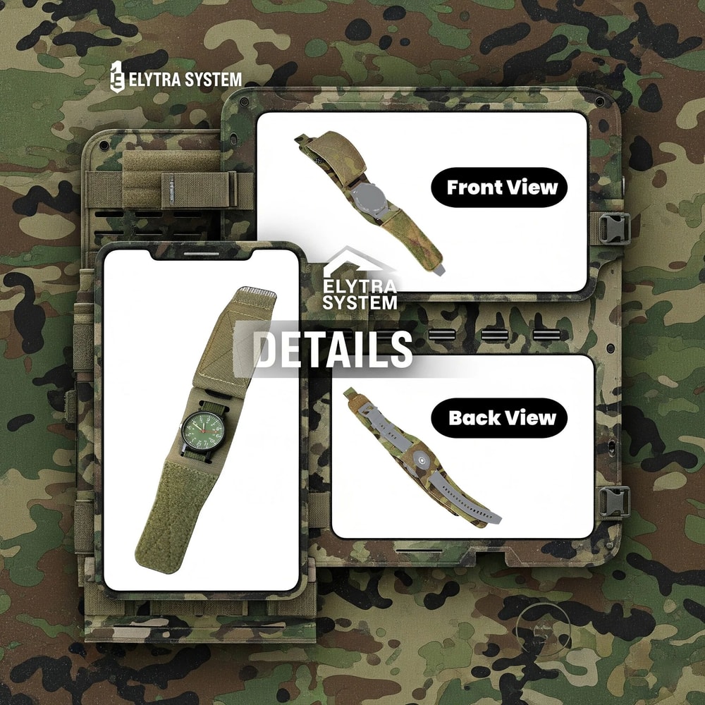 Tactical Nylon Smartwatch Watch Band 7