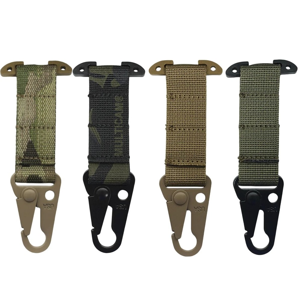 Tactical MOLLE Hanging Carabiner Hook 0