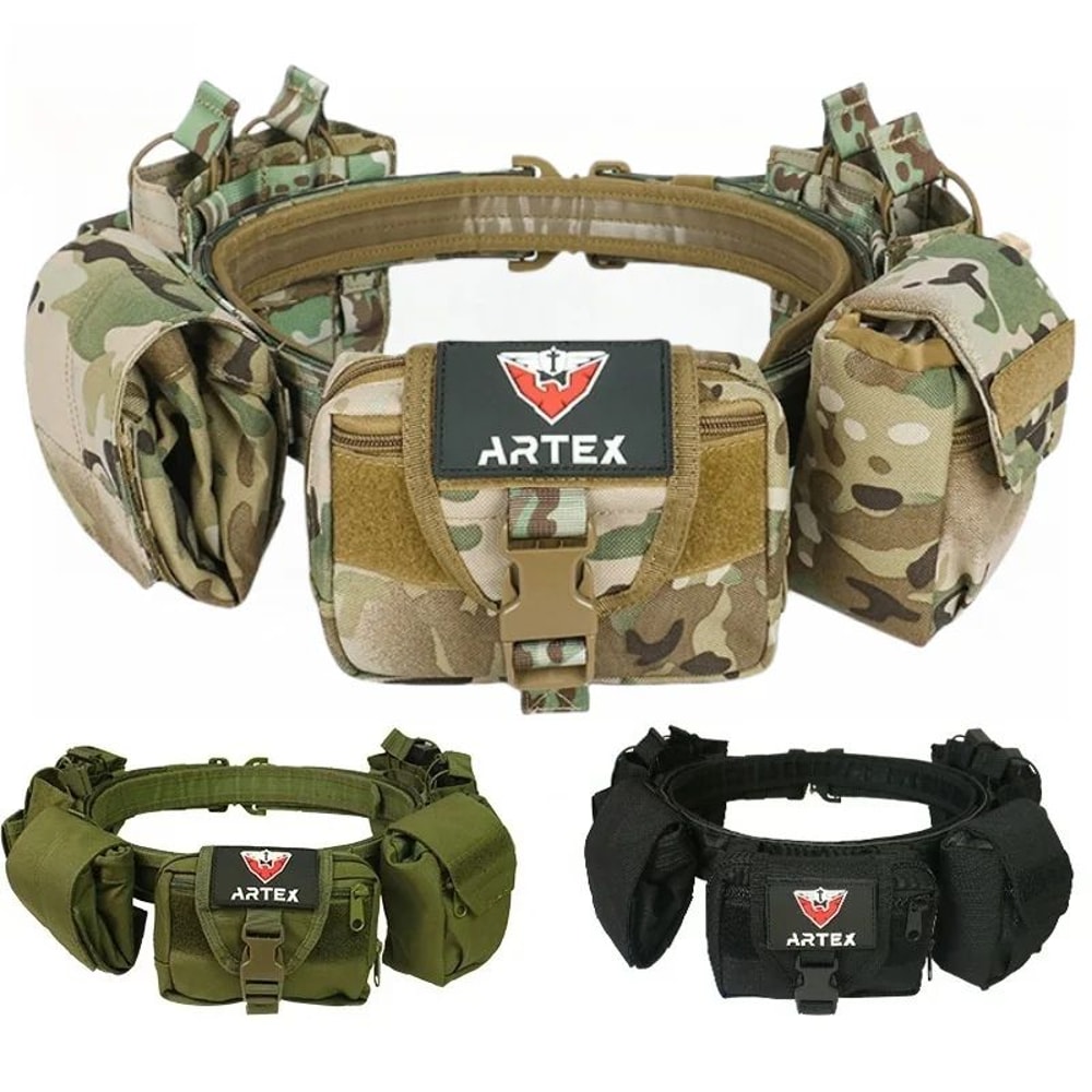 Outdoor Tactical Battle Duty Belt Set 0