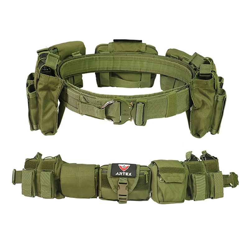 Outdoor Tactical Battle Duty Belt Set 4