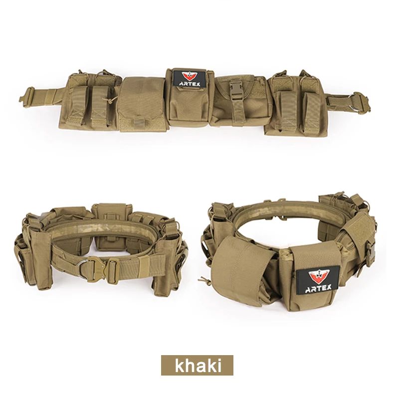 Outdoor Tactical Battle Duty Belt Set 5