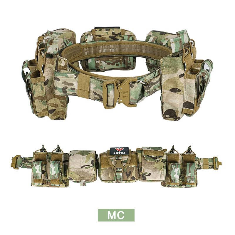 Outdoor Tactical Battle Duty Belt Set 11
