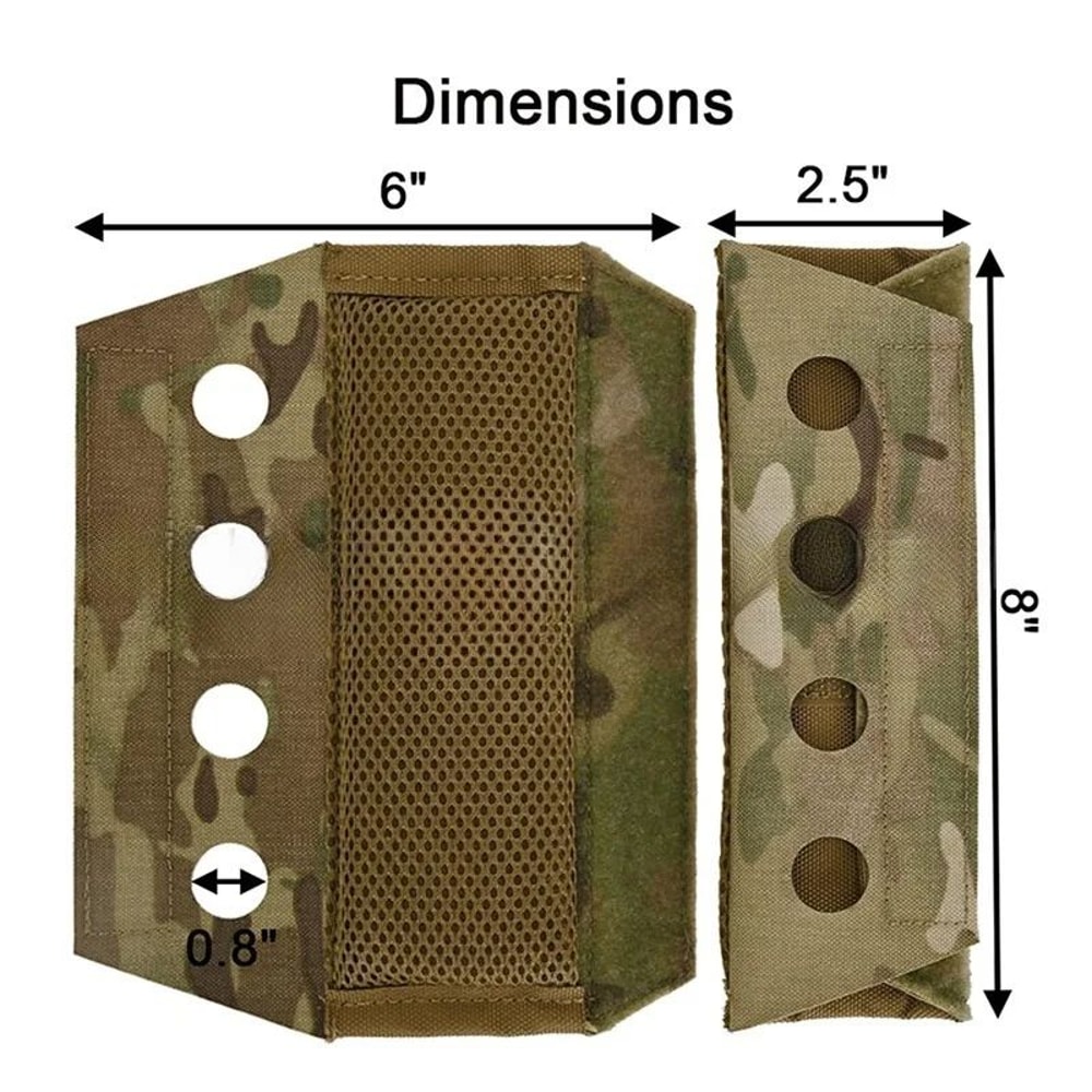 Tactical Plate Carrier Shoulder Pad Set 5