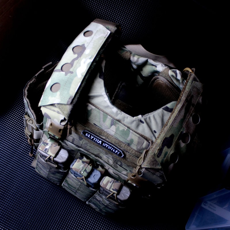 Tactical Plate Carrier Shoulder Pad Set 8