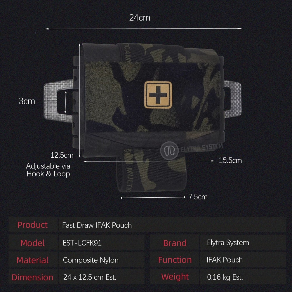 Tactical Rapid Deployment First Aid Pouch 5