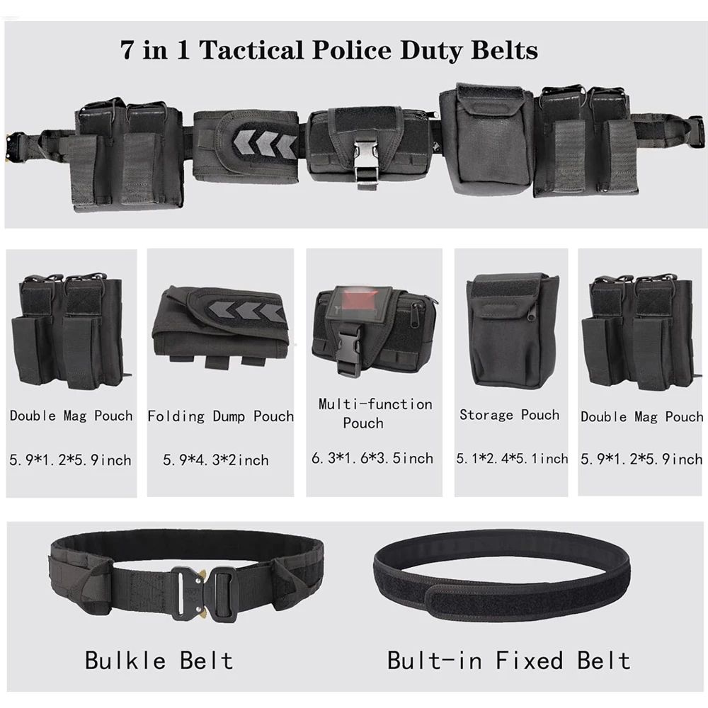 Yakeda Tactical Battle Duty Belt Set 5