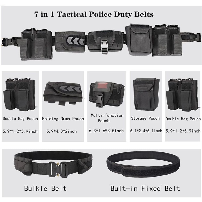 Yakeda Tactical Battle Duty Belt Set 5