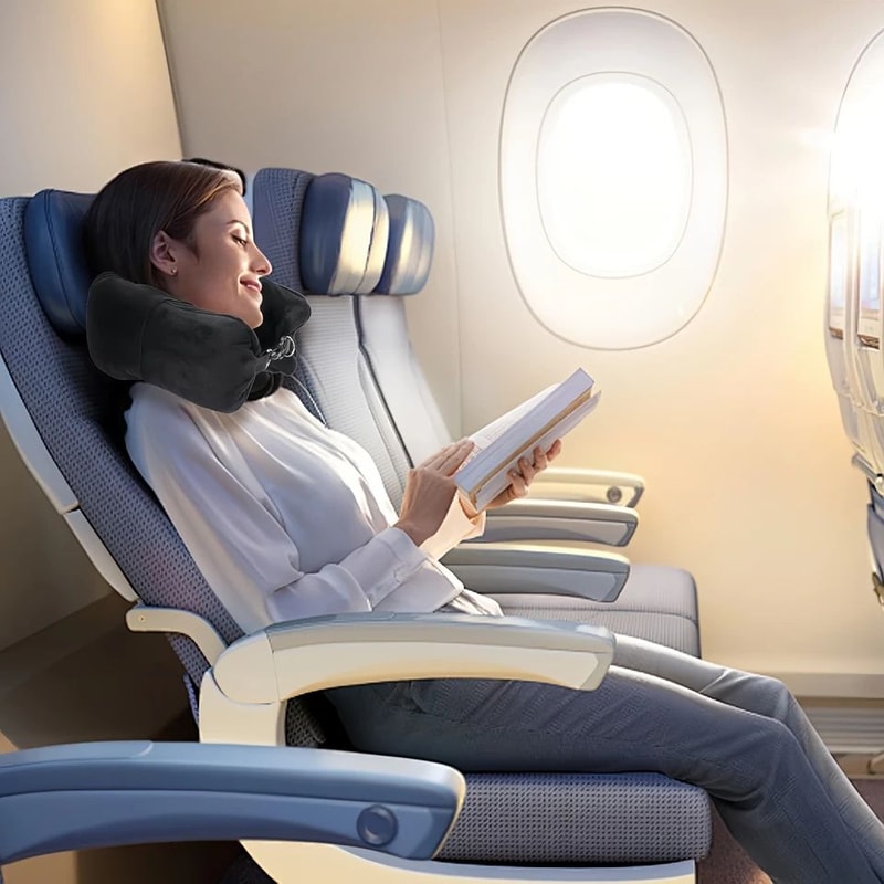 Convertible U Shaped Travel Neck Pillow 3