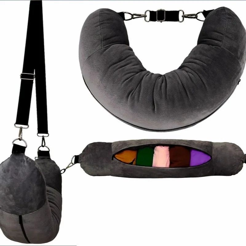 Convertible U Shaped Travel Neck Pillow 11