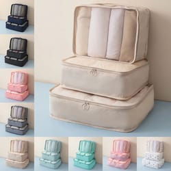 3 piece travel clothing storage bag set