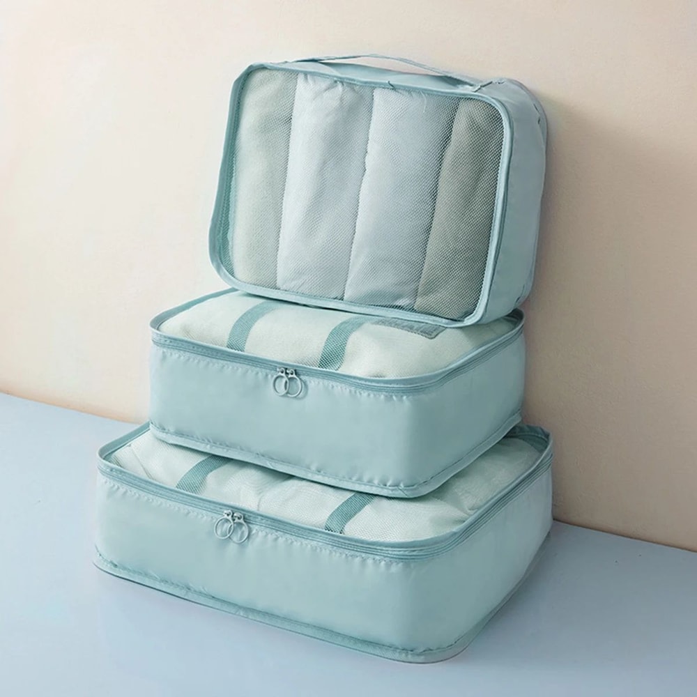 3 Piece Travel Clothing Storage Bag Set 9