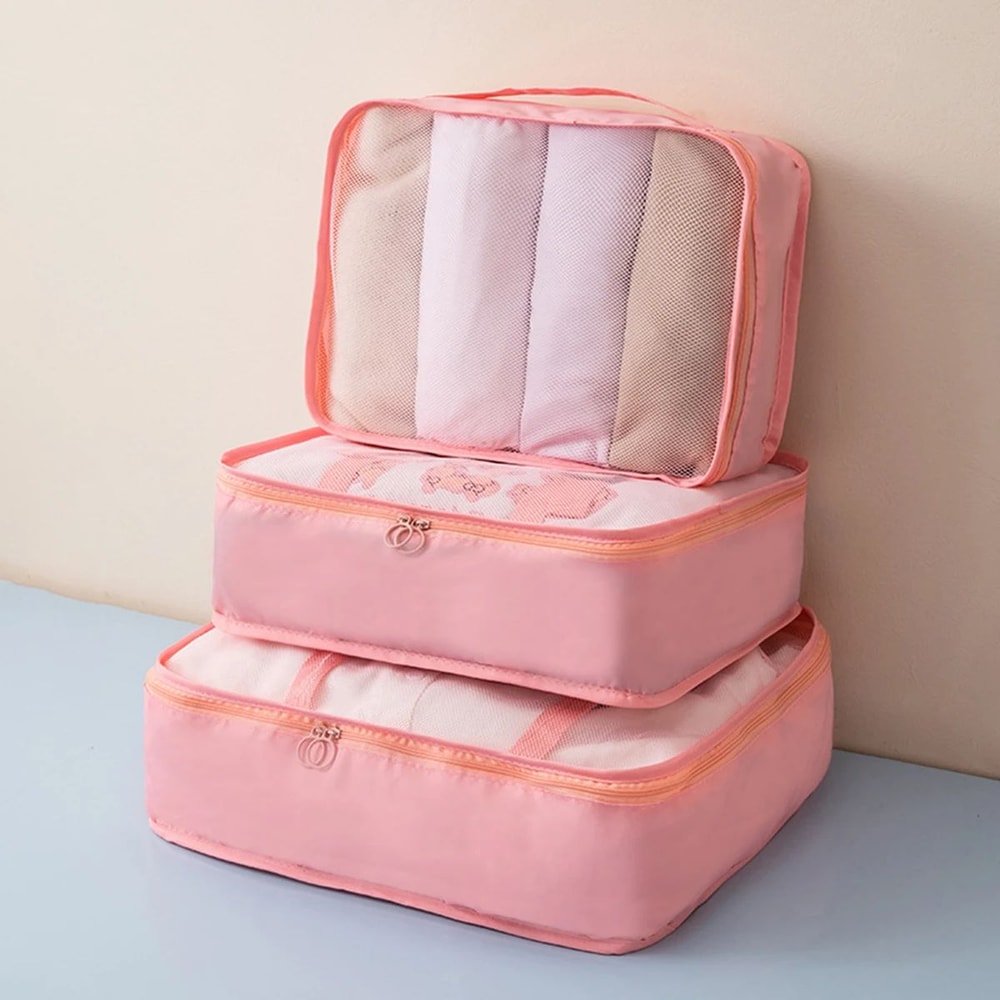 3 Piece Travel Clothing Storage Bag Set 11
