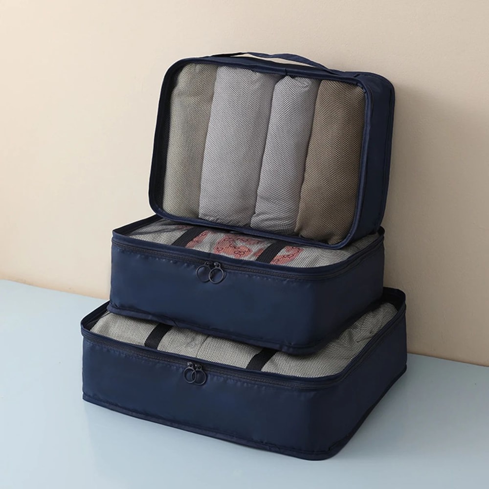 3 Piece Travel Clothing Storage Bag Set 16