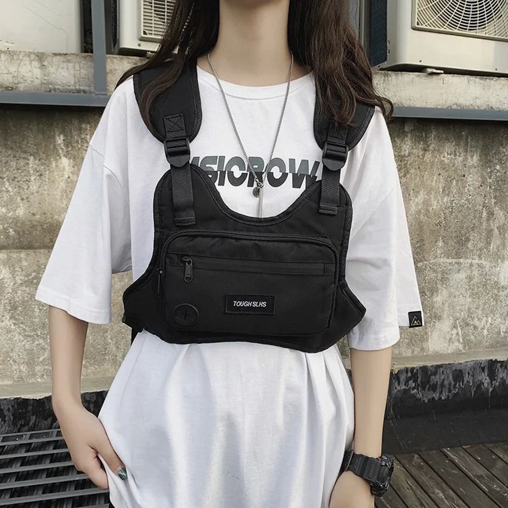 Fashion Tactical Chest Waist Bag 4
