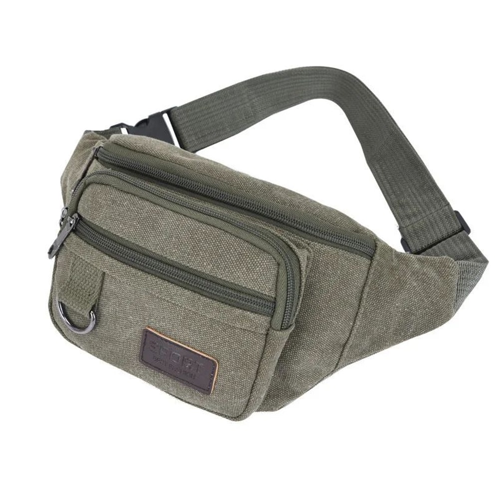 Canvas Tactical Crossbody Waist Bag 8
