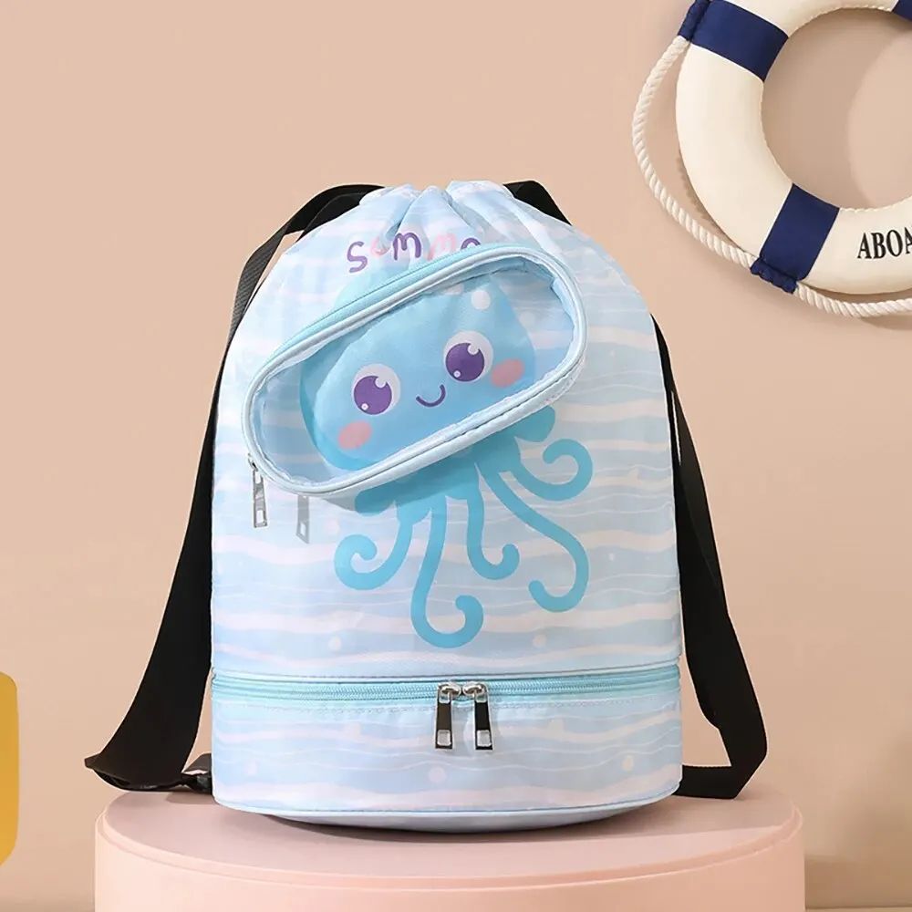 Cartoon Dry Wet Swimming Backpack 11