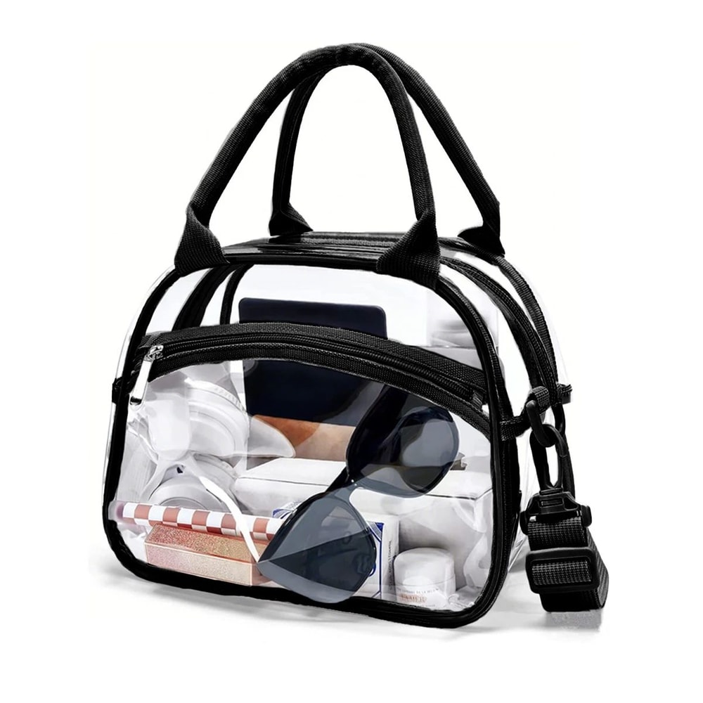 Transparent Lunch Bag With Shoulder Strap 6