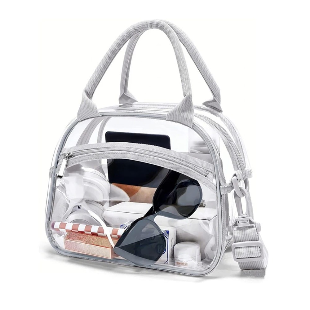 Transparent Lunch Bag With Shoulder Strap 7