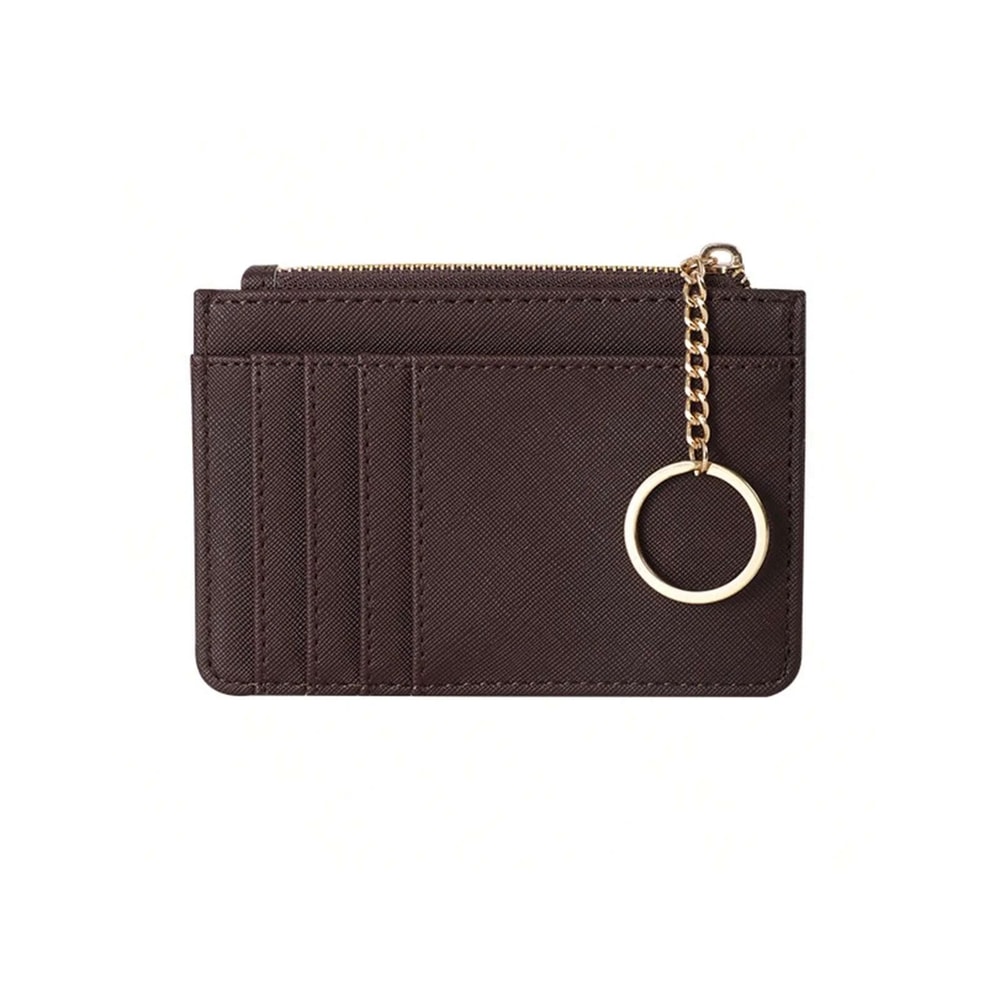 PU Leather Mini Wallet And Key Case 7