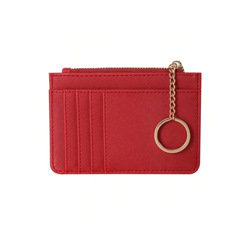 PU Leather Mini Wallet And Key Case 10