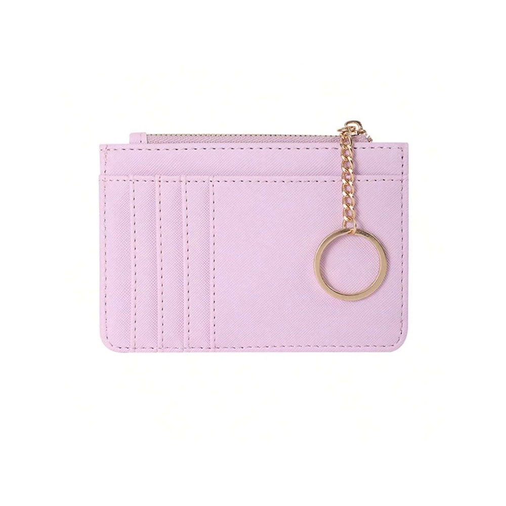 PU Leather Mini Wallet And Key Case 11