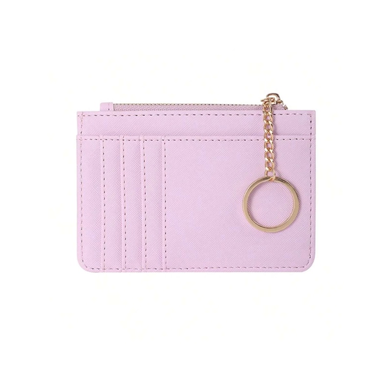 PU Leather Mini Wallet And Key Case 11
