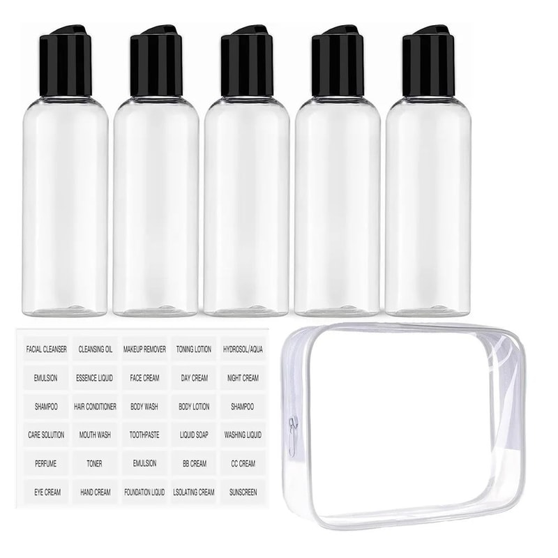100ml Travel Cosmetic Bottle Set 10