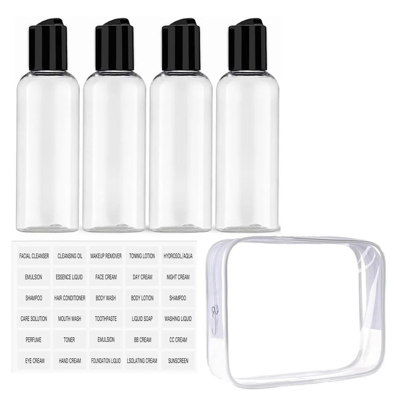 100ml Travel Cosmetic Bottle Set 9