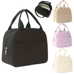 woolen insulated reusable lunch bag