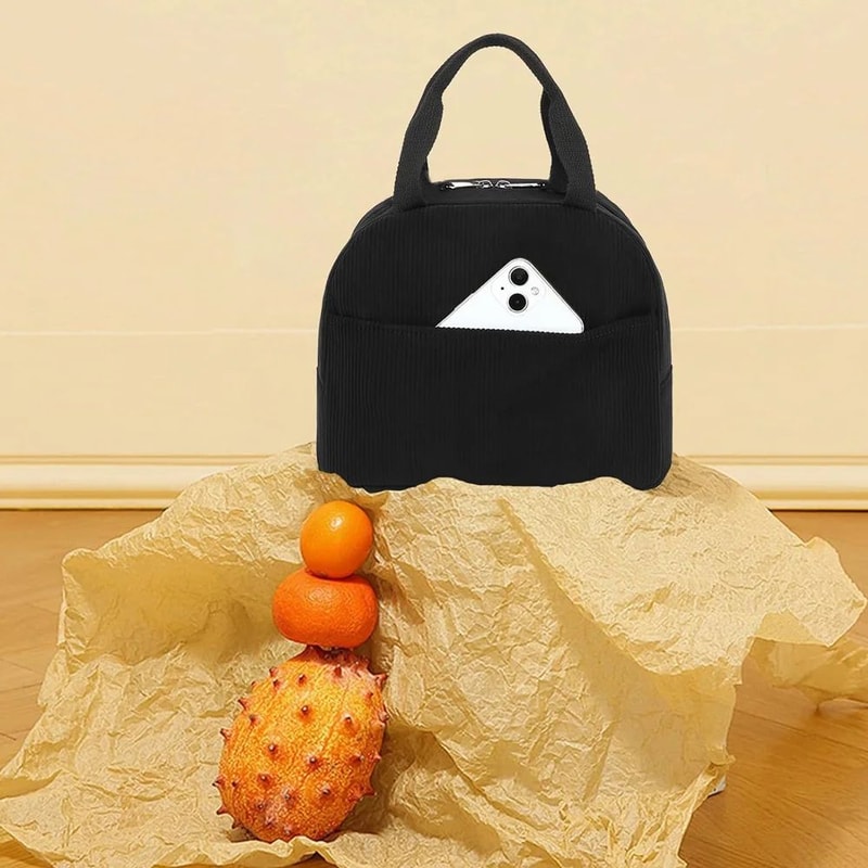 Woolen Insulated Reusable Lunch Bag 6