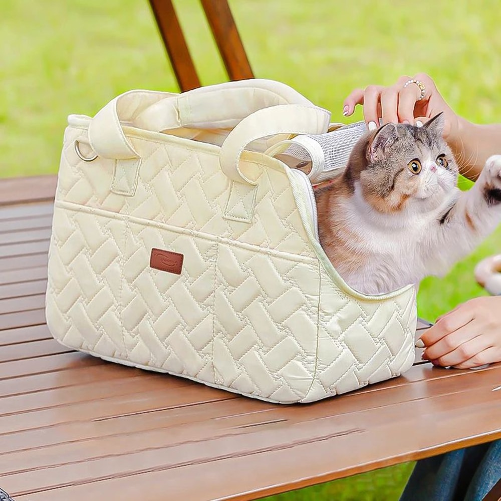 Breathable Portable Cat Carrier Bag 0