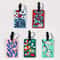 Floral Pattern Travel Luggage Tag Set 1