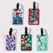 Floral Pattern Travel Luggage Tag Set 1