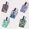 Floral Pattern Travel Luggage Tag Set 2