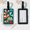 Floral Pattern Travel Luggage Tag Set 3