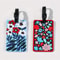Floral Pattern Travel Luggage Tag Set 5