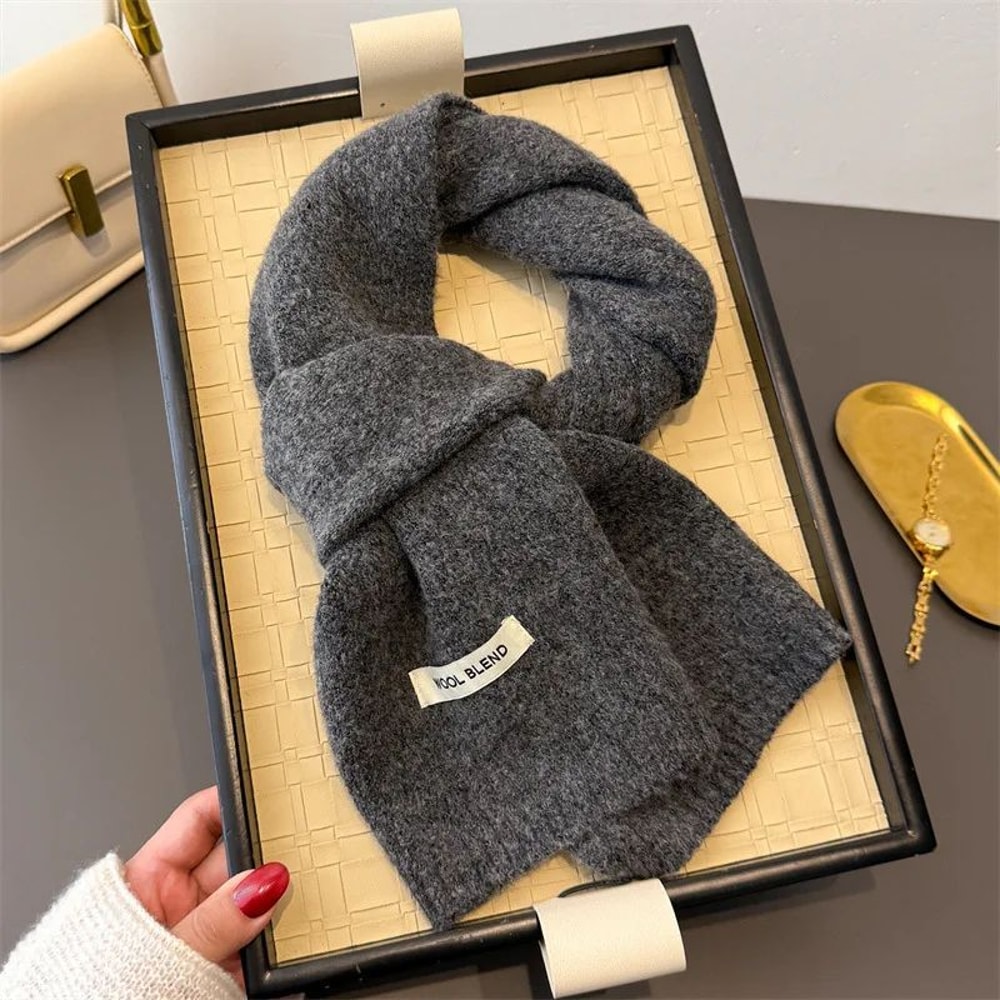 soft warm neck scarf for women blocking drafts