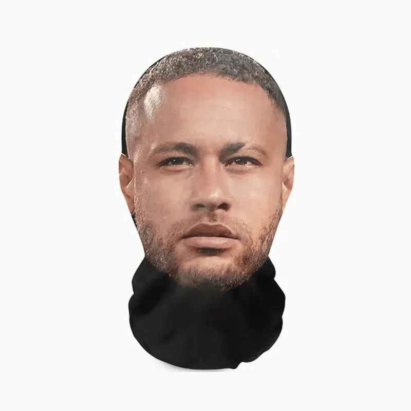 breathable costume face covering for long wear