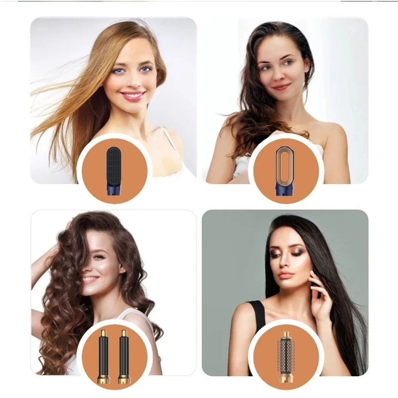 gentle airflow hair styling tool in action