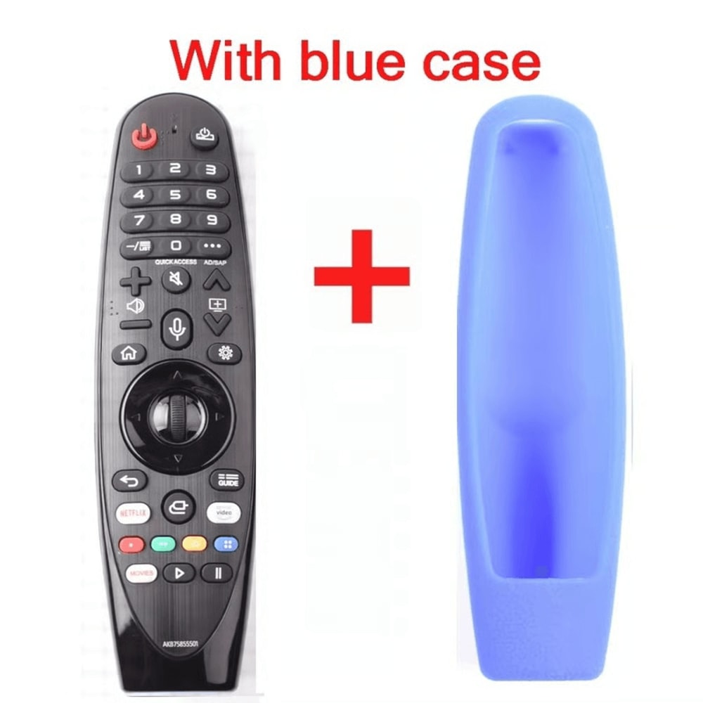 Smart TV remote with voice commands