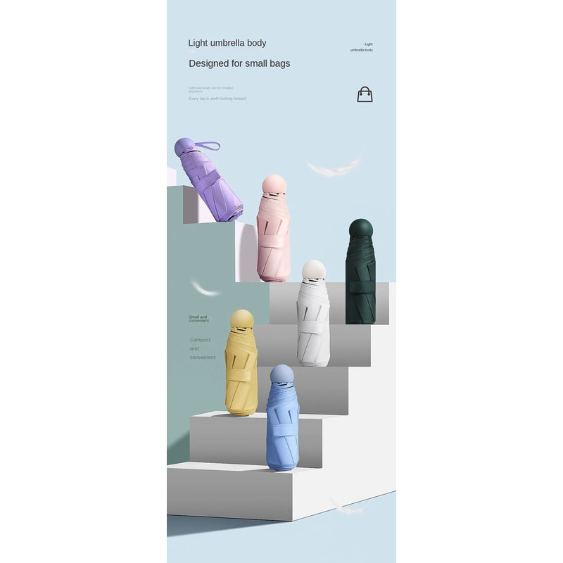 Mini Foldable UV Protection Umbrella 6
