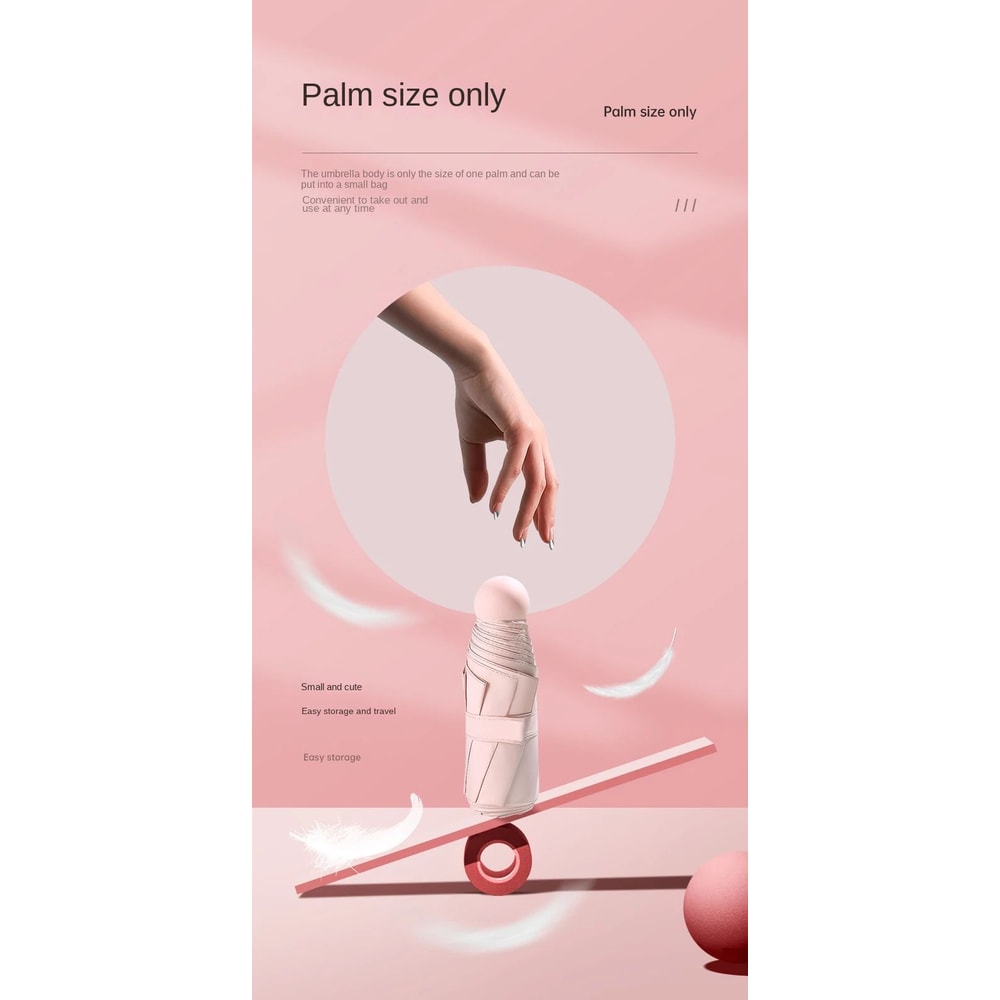Mini Foldable UV Protection Umbrella 7