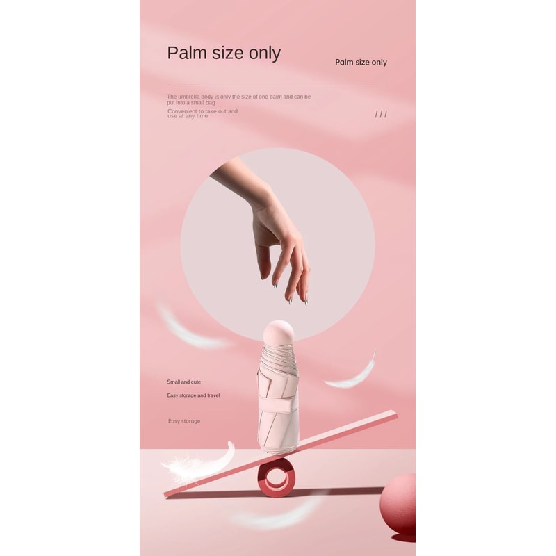 Mini Foldable UV Protection Umbrella 7