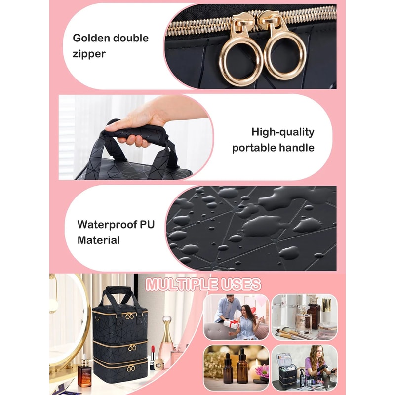 Three Layer Nail Polish Storage Bag 5