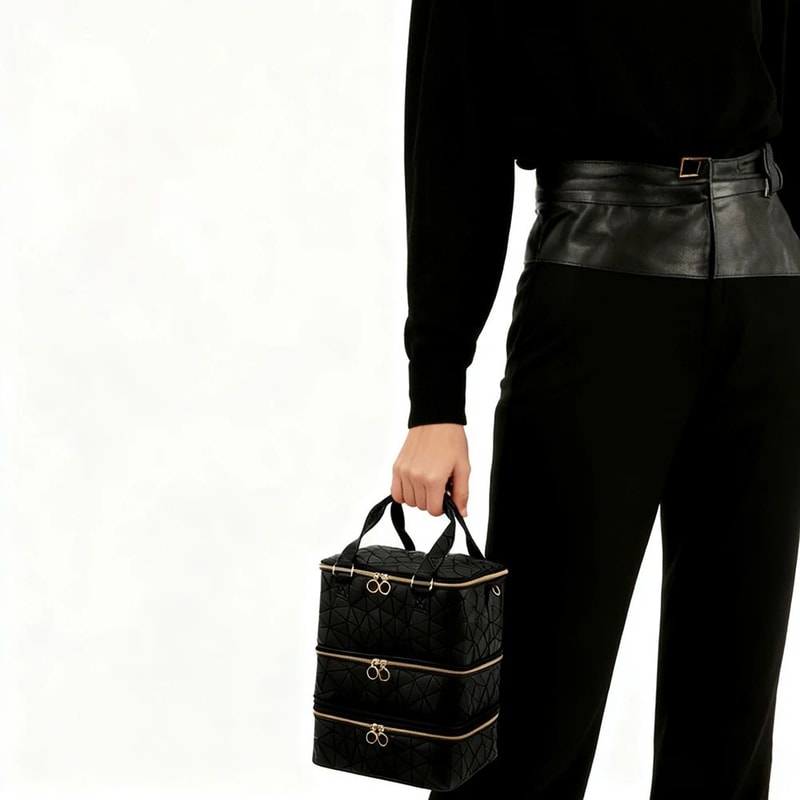 Three Layer Nail Polish Storage Bag 6